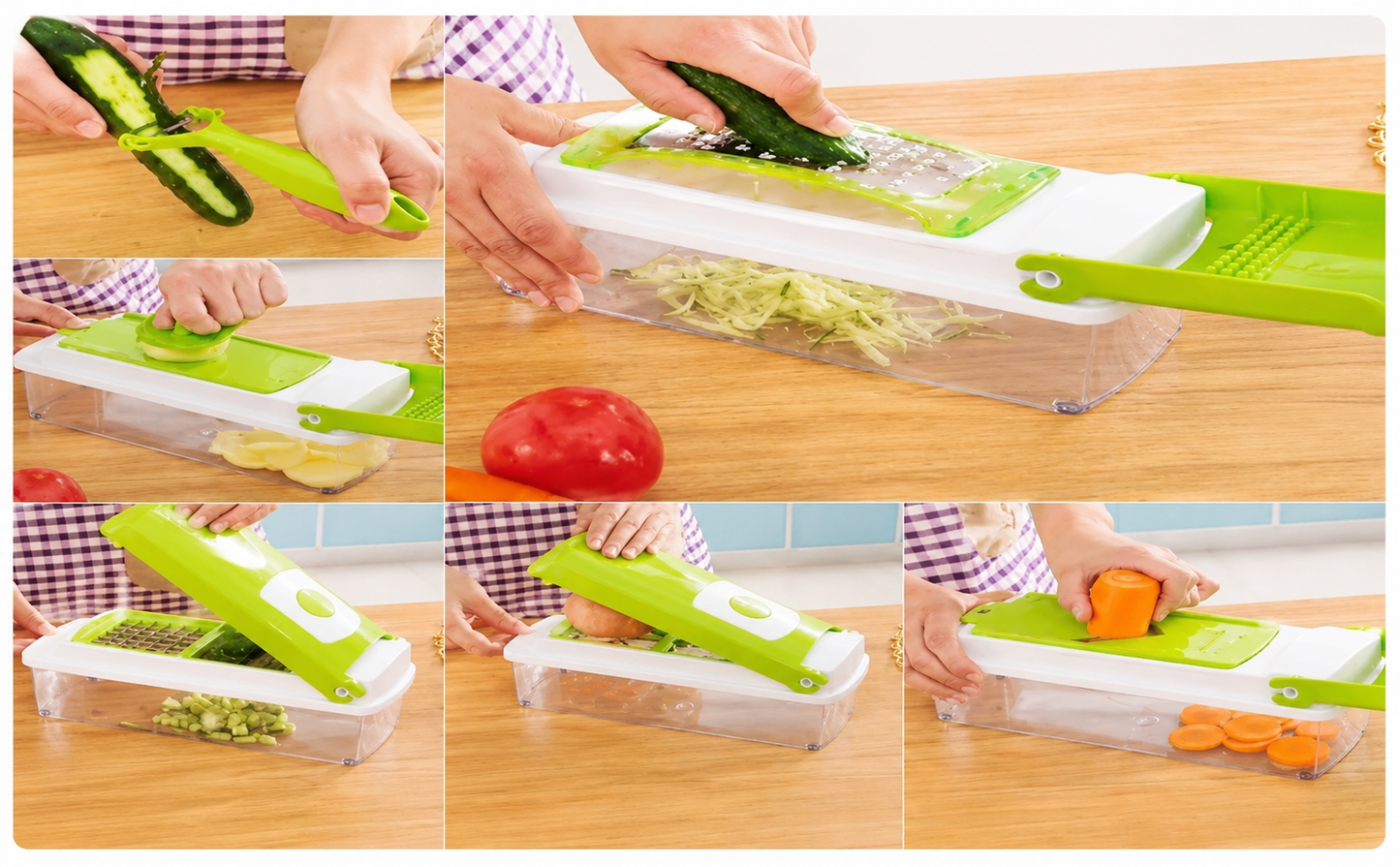 12-in-1 Multi Vegetable Cutter & Slicer