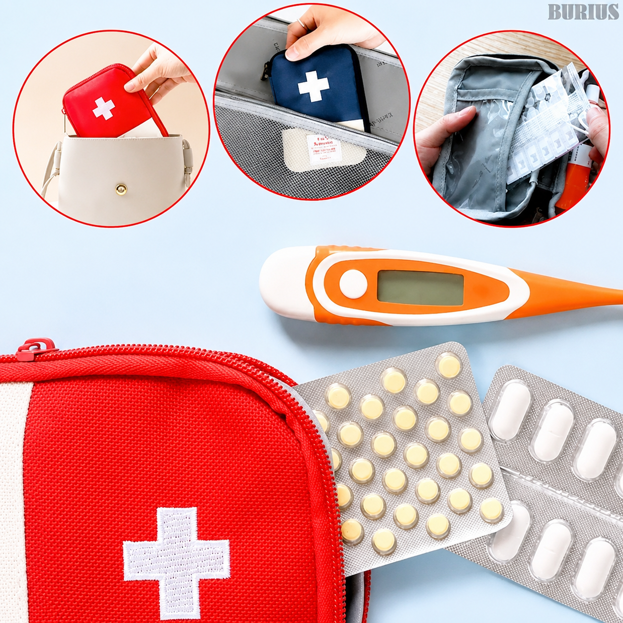 First Aid Travel Pouch