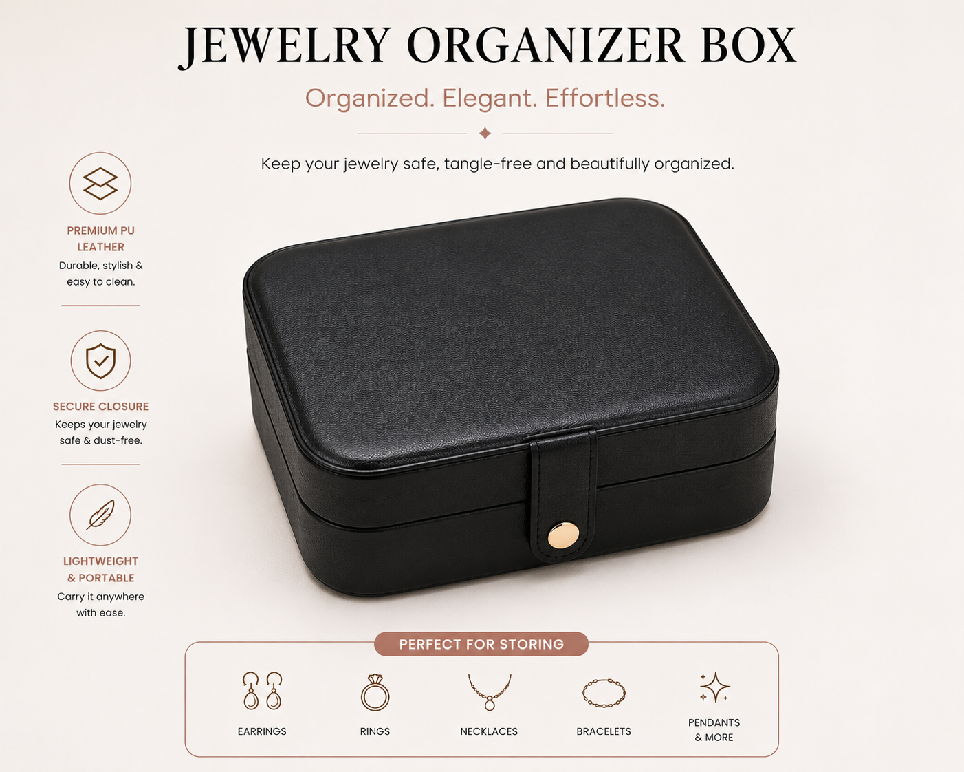 Jewelry Organizer Case