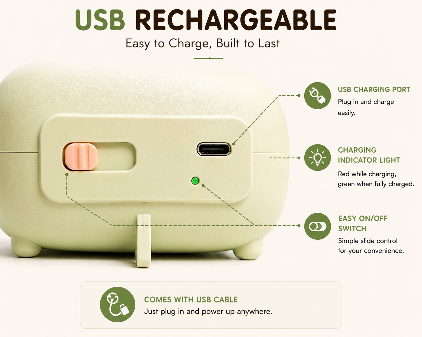 MochiGlow 3-in-1 Lamp