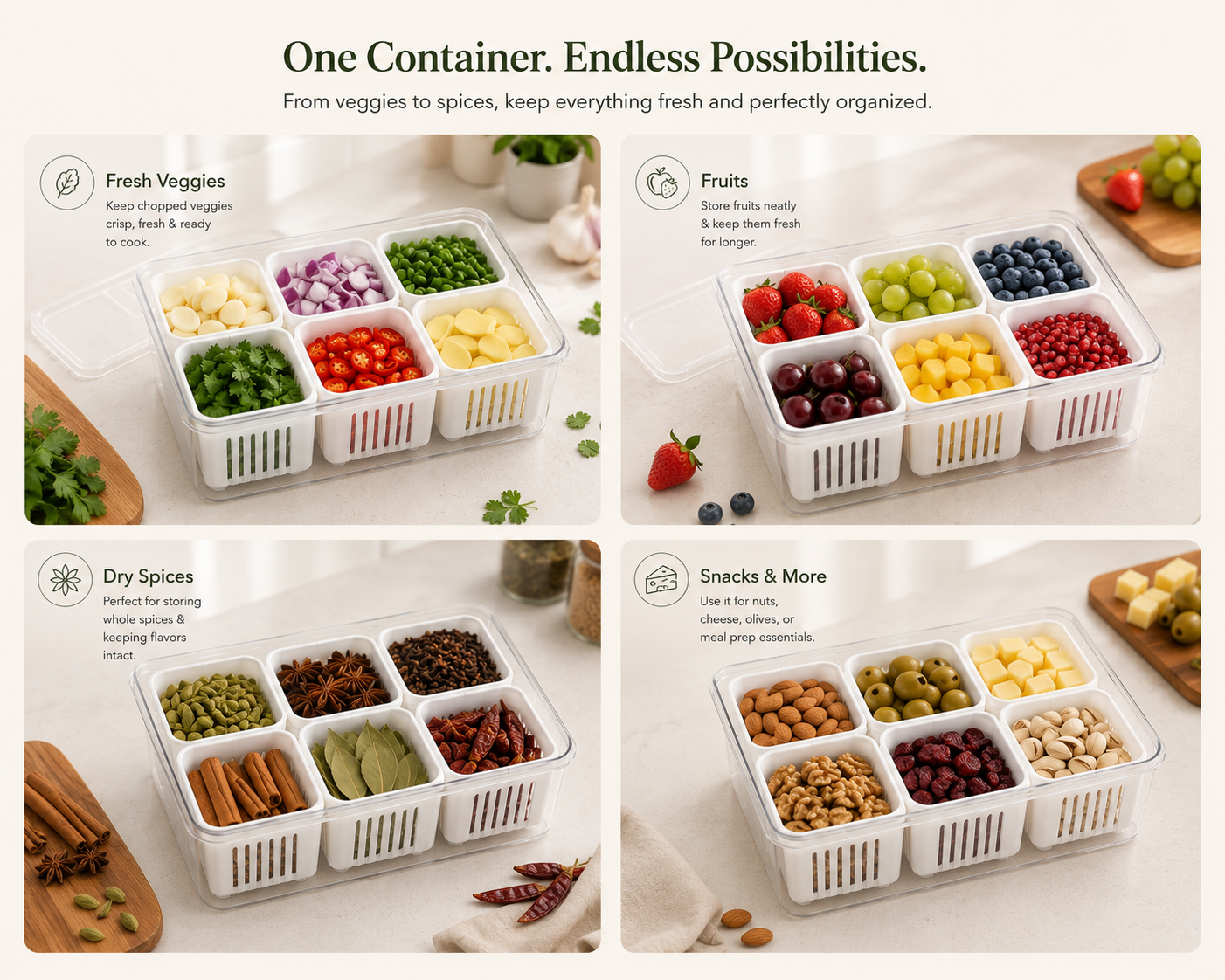 FreshKeep Storage Container