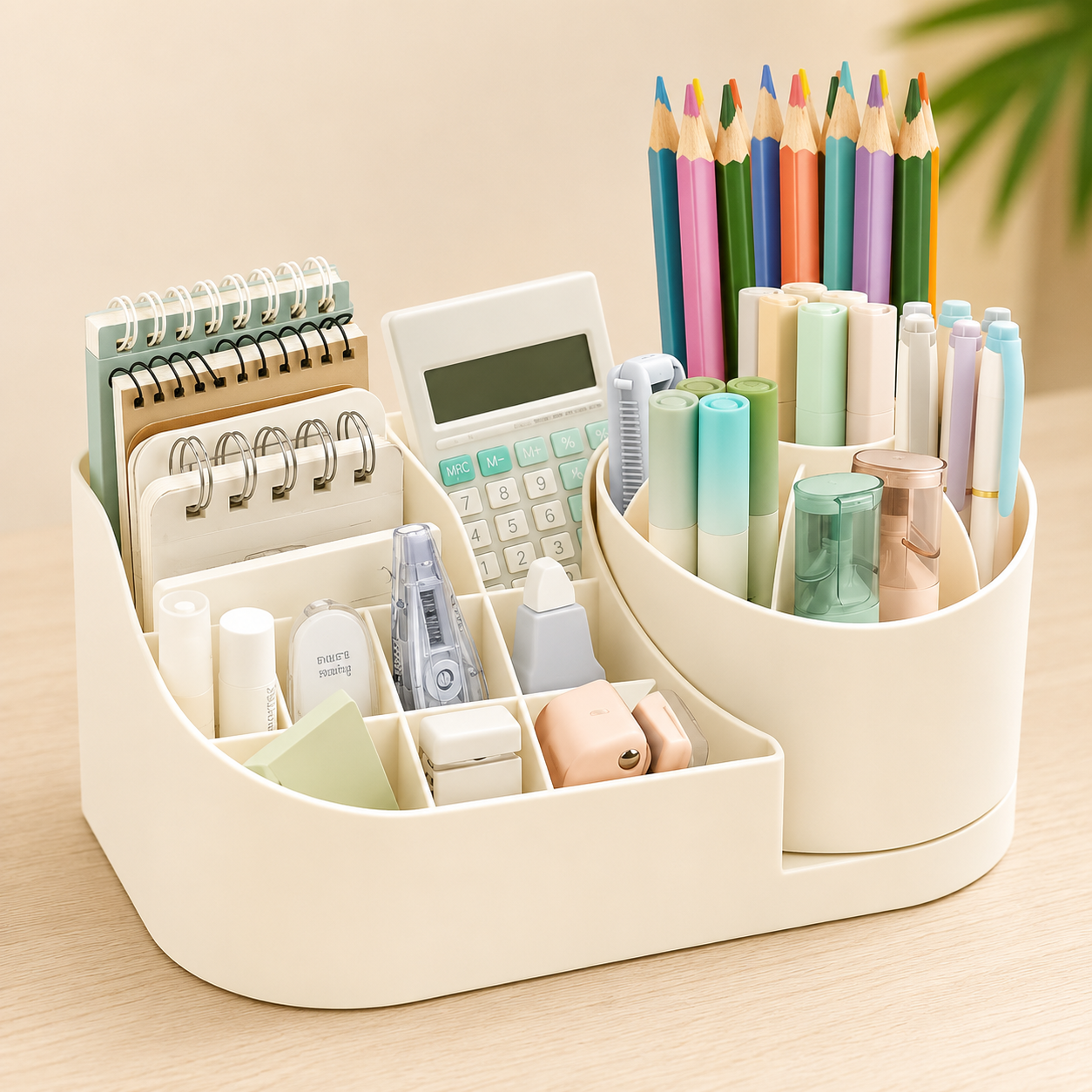 360° Rotating Desk Organizer