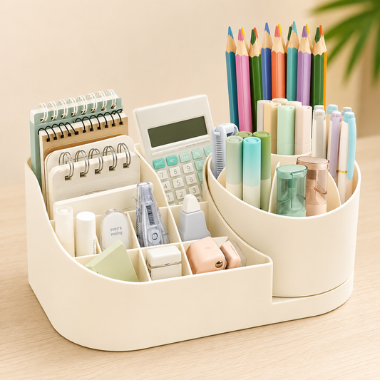 360° Rotating Desk Organizer