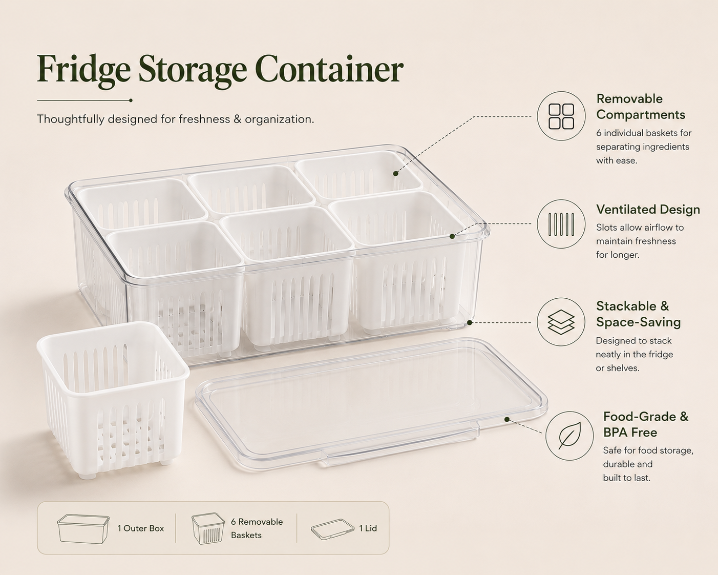 FreshKeep Storage Container